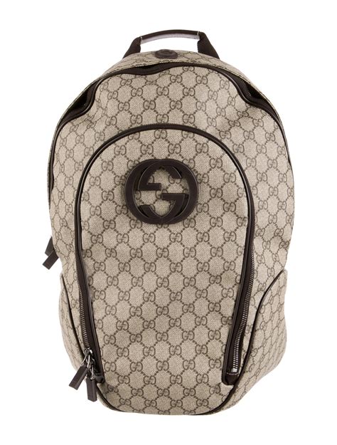 gucci gg interlocking backpack|Gucci dollar interlocking bag.